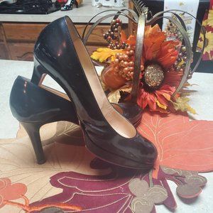 Classic Black Patent Leather Christian Louboutin Size 39 Women's Platform